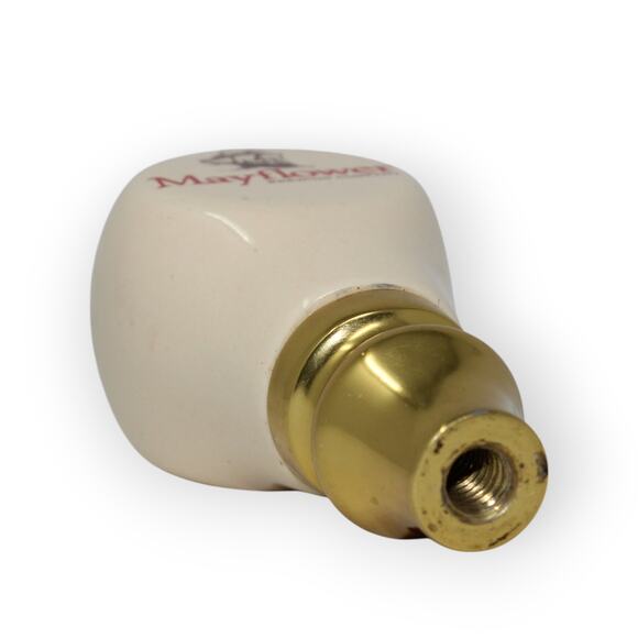 Mayflower Brewing Co Craft Draft Beer Tap Knob Handle 4.5" Plymouth MASS - Picture 2 of 5